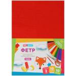 Фетр цветной А4 10 л. 10 цв. ArtSpace 2 мм Фц10_38036