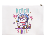 Папка - конверт А4 на молнии Mazari М-9663 Sweet unicorn