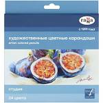 Карандаши цв. худож. 24 цв. Гамма Студия 100822_24