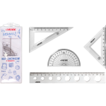 Набор чертежный малый deVENTE прозрачный 5092602