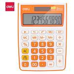 Калькулятор настольный Deli E1238/OR 12 разр. 104.5x27.4x145.1 мм оранжевый