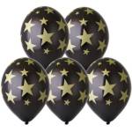 Шарики возд. 25 шт. 14" Металл Звезды золот-090 1103-1581 СРОКИ