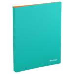 Папка с 40 карманами BerlingoSoft Touch Pro бирюз./оранж. DB4_40934