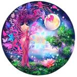 Деревянный пазл 317 дет. Женская энергия D 38см MPZCA60-L