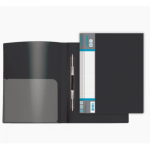 Папка с скоросшив. и карманом deVENTE 3111708 черная