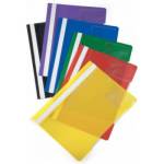 Папка - скоросшиватель А4 Бюрократ 816325 карман под визитку на лицев. сторон. ассорти