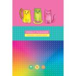 Записная книжка А5 БиДжи Яркие коты ЗК5т80_лм_вл 8364 блок в точку