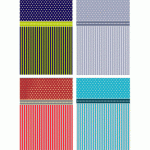 Пакет подарочный deVENTE 9041282 Dots&Lines (26*32 см)