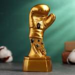 Кубок наградной с фигуркой «Бокс: перчатка» 15×7×6 см 5486641