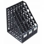 Лоток вертикальный 6 отд. СТАММ черный ЛТ87/63726