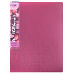 Папка с 4-мя кольцами 25 мм А4 Trend ICEberries Брусника EC211420070