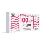 Конверт 110х220 (стрип.) внутр.запеч. OfficePost 100 шт. 1782