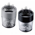 Скрепочница Deli E9881 магнитная прозрачная