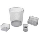 Набор наст. Berlingo Steel&Style 4 предм. с корзиной серебро 41411