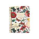 Тетрадь А6 60 л. (спираль) Bruno Visconti Flora Пионы клетка 7-60-005/14