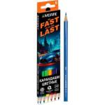 Карандаши цв. 6 цв. deVENTE 2М Fast or Last 5021537