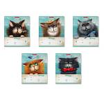 Тетрадь 18 л. (линия) ErichKrause Funny Cats 54194  /10 MIX