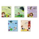 Тетрадь 12 л. (клетка) ErichKrause Приключения Пети и Волка 61461 MIX