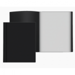 Папка с 40 карманами Attomex 3103404 черная