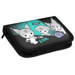 Пенал 1 секц. средний 190*110 мм Centrum  Куроми на молнии 75834