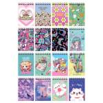 Блокнот А7 40 л. (спираль) БиДжи Микс для девочек Б7гр40 12757