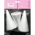 Заготовка для декорирования deVENTE 8003922 Конусы 110х52 3 шт.