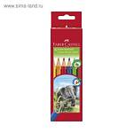 Карандаши цв. 6 цв. Faber-Castell  JUMBO FC111206