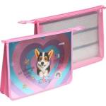 Папка для труда А4 deVENTE 8057400 Corgi на молнии сверху